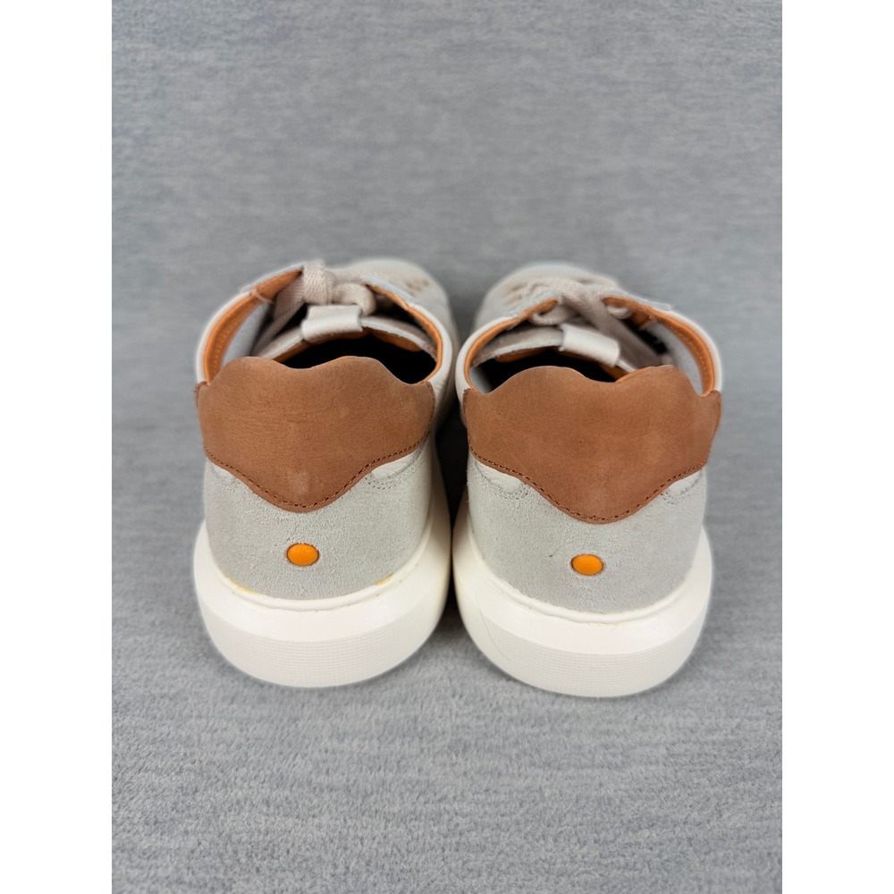 Samuel Hubbard Sunset Sneaker Womens 8 Gray Taupe Leather Suede Low Top - Picture 5 of 11